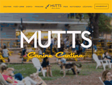 Tablet Screenshot of muttscantina.com